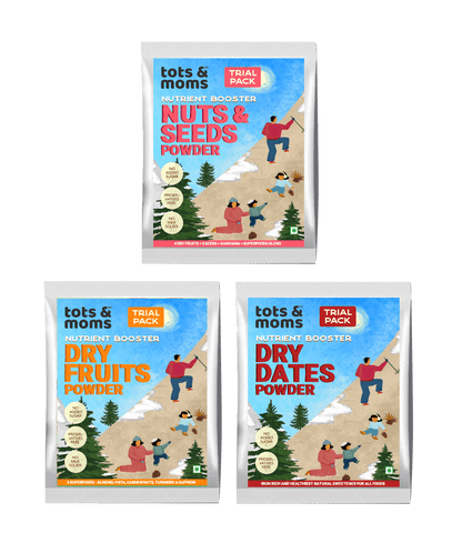 Dry Fruit Mixes Trial Pack - Tots and Moms - BeNative Ventures Pvt. Ltd
