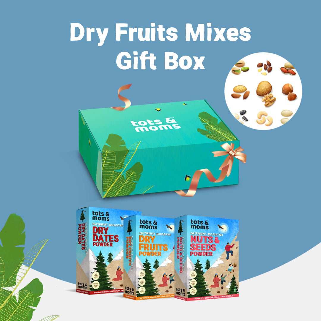 Dry Fruits Mixes Gift Box - Tots and Moms - BeNative Ventures Pvt. Ltd