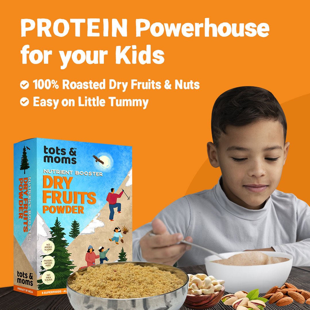Dry Fruits Powder | Nutrient Booster | 100g - Tots and Moms - BeNative Ventures Pvt. Ltd