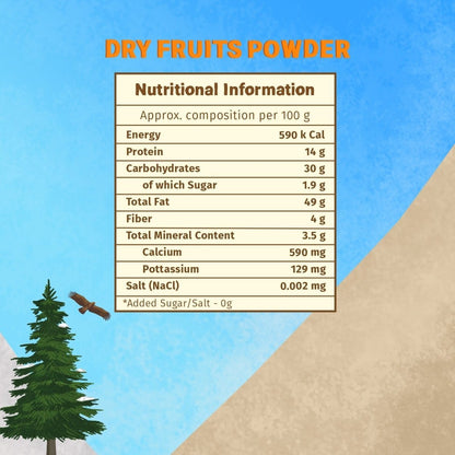 Dry Fruits Powder - Pack of 2 | 100g each - Tots and Moms - BeNative Ventures Pvt. Ltd