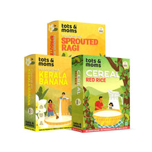Load image into Gallery viewer, First Foods - Stage 1 Combo - Tots and Moms - BeNative Ventures Pvt. Ltd
