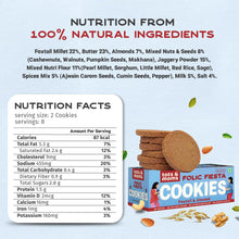 Load image into Gallery viewer, Folic Fiesta Cookies - Foxtail Millet &amp; Almond Cookies for Moms - 150g - Tots and Moms - BeNative Ventures Pvt. Ltd
