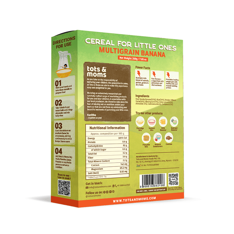 Gift Boxes for 8 Months Above Old Babies | Baby Foods - Tots and Moms - BeNative Ventures Pvt. Ltd