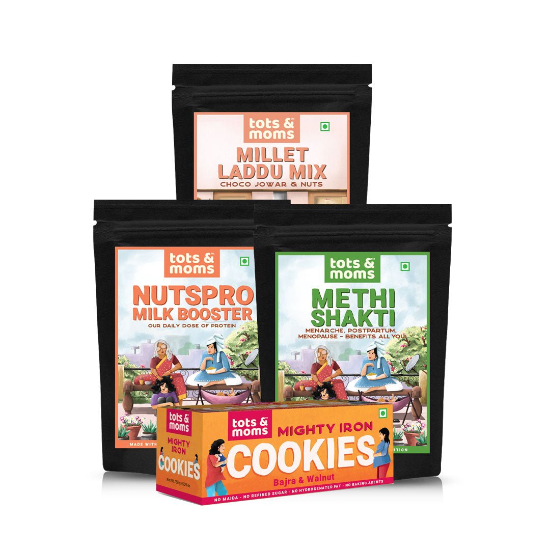 Girls Wellness Combo - Tots and Moms - BeNative Ventures Pvt. Ltd