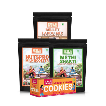 Girls Wellness Combo - Tots and Moms - BeNative Ventures Pvt. Ltd