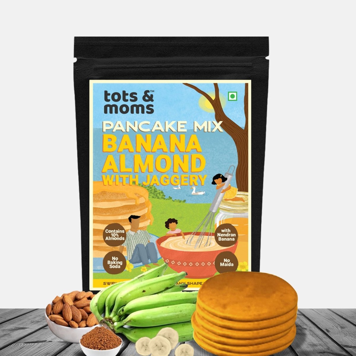 Healthy Raksha Bandhan Big Gift Hamper with Rakhi | Sugar-Free Treats & Snacks - Tots and Moms - BeNative Ventures Pvt. Ltd