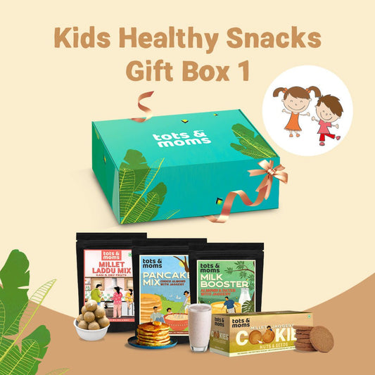 Healthy Snacks Gift Box for Kids - Tots and Moms - BeNative Ventures Pvt. Ltd