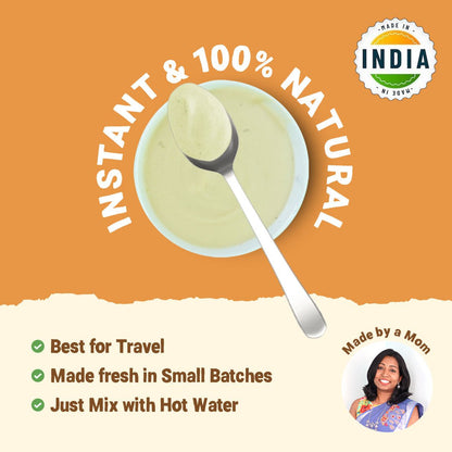 Instant Amaranth & Makhana - 200g - Tots and Moms - BeNative Ventures Pvt. Ltd