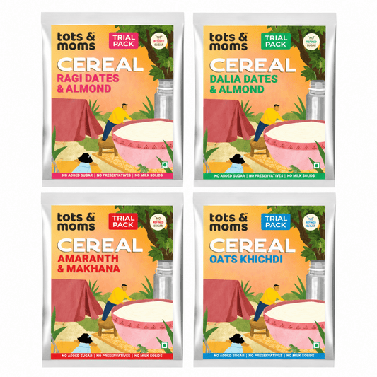 Instant Mixes Trial Pack Combo - 4 Packs - Tots and Moms - BeNative Ventures Pvt. Ltd