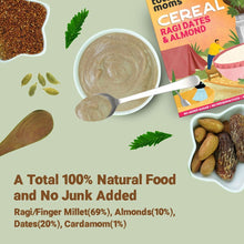 Load image into Gallery viewer, Instant Ragi Dates &amp; Almonds Cereal | 200g - Tots and Moms - BeNative Ventures Pvt. Ltd
