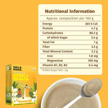 Load image into Gallery viewer, Kerala Banana Powder | Best First Food for Babies | 200g - Tots and Moms - BeNative Ventures Pvt. Ltd
