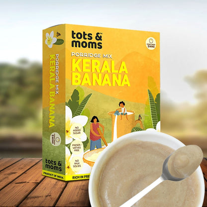 Kerala Banana Powder | Best First Food for Babies | 200g - Tots and Moms - BeNative Ventures Pvt. Ltd