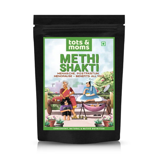 Methi Shakti Powder | Healthy Breakfast Option | 250g - Tots and Moms - BeNative Ventures Pvt. Ltd