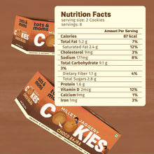 Load image into Gallery viewer, Millet &amp; Jaggery Cookies - Choco Bajra | Pack of 6 - Tots and Moms - BeNative Ventures Pvt. Ltd
