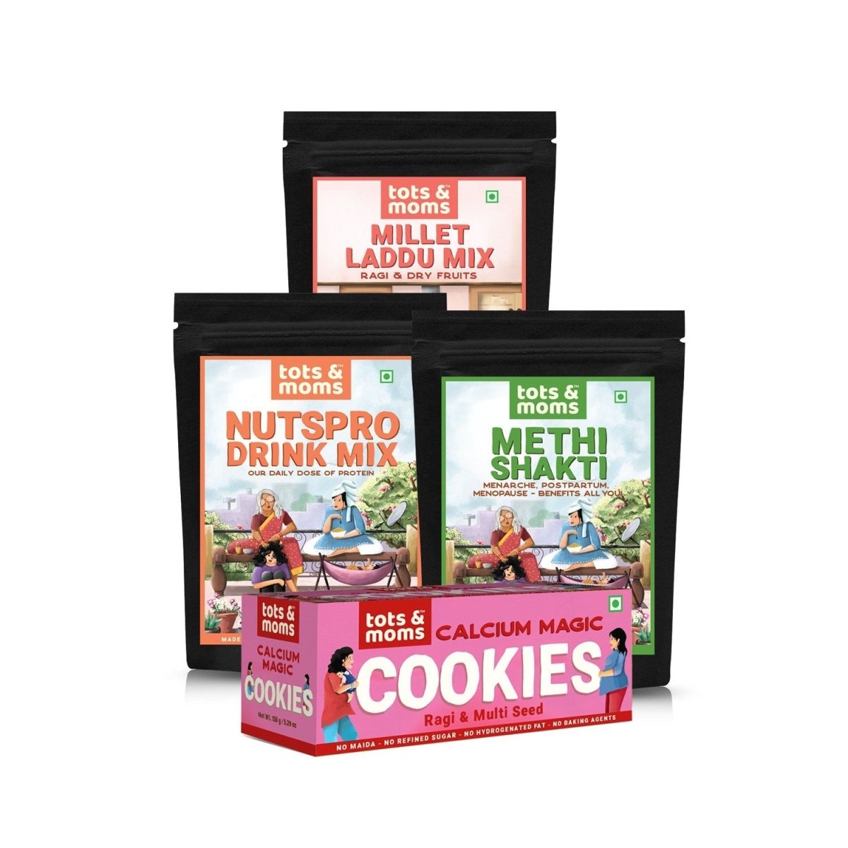 Moms Wellness Combo - Tots and Moms - BeNative Ventures Pvt. Ltd