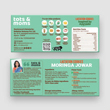 Load image into Gallery viewer, Moringa Jowar Lactation Cookies for New Moms | 150g - Tots and Moms - BeNative Ventures Pvt. Ltd
