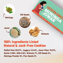 Load image into Gallery viewer, Moringa Jowar Lactation Cookies for New Moms | 150g - Tots and Moms - BeNative Ventures Pvt. Ltd
