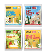 Load image into Gallery viewer, Multigrain Cereal Trial Pack Combo | 4 Packs - Tots and Moms - BeNative Ventures Pvt. Ltd
