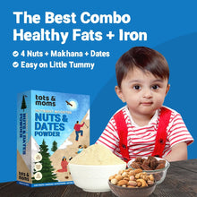 Load image into Gallery viewer, Nuts &amp; Dates Powder | 7 Superfoods for Kids | 100g - Tots and Moms - BeNative Ventures Pvt. Ltd
