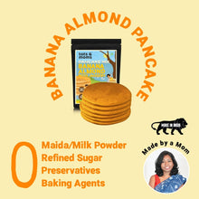 Load image into Gallery viewer, Pancake Mix | Banana Almond Pancake with Jaggery | 250g - Tots and Moms - BeNative Ventures Pvt. Ltd

