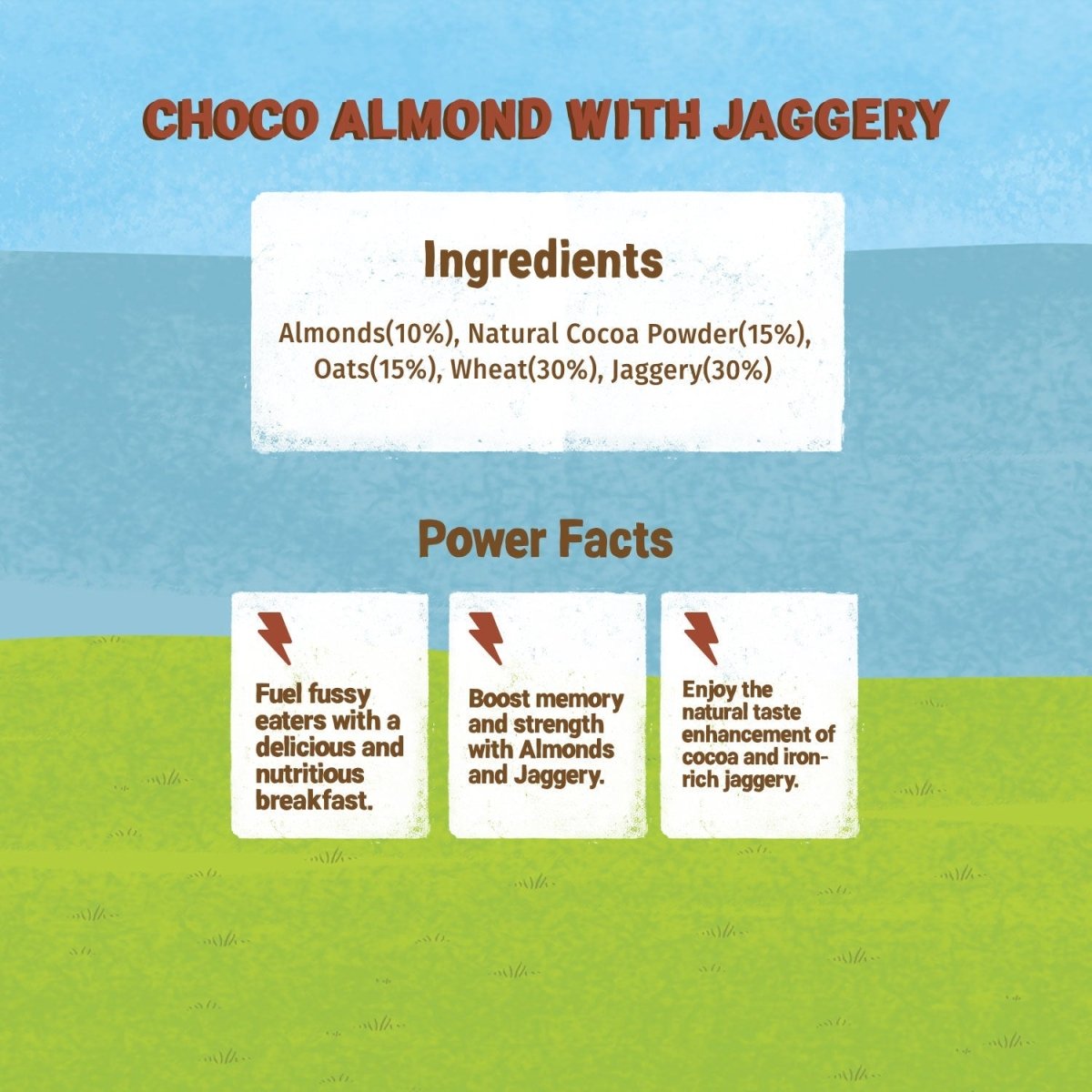 Pancake Mixes Combo | Choco Almond with Jaggery | Banana Almond with Jaggery - Tots and Moms - BeNative Ventures Pvt. Ltd