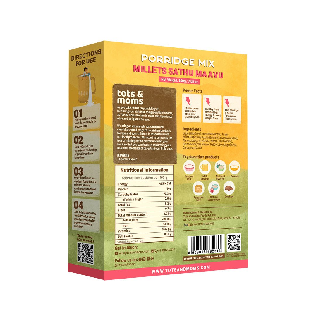 Protein Rich Foods Combo | Pack of 3 - Tots and Moms - BeNative Ventures Pvt. Ltd