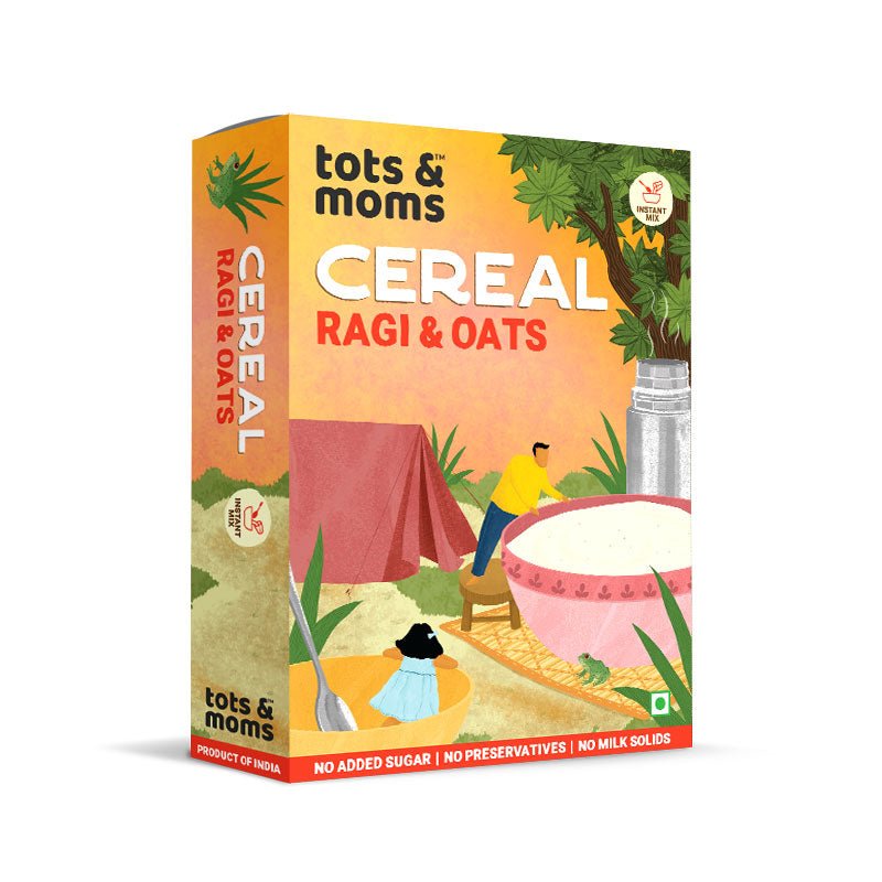 Ragi Cereals Combo - Pack Of 3 - Tots and Moms - BeNative Ventures Pvt. Ltd
