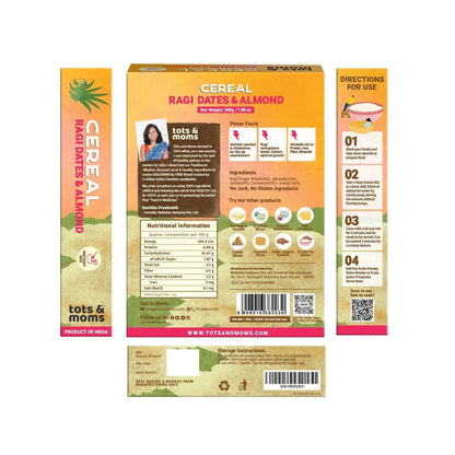 Ragi Cereals Combo - Pack Of 3 - Tots and Moms - BeNative Ventures Pvt. Ltd