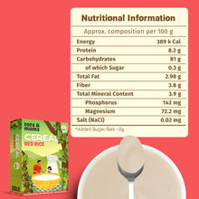 Load image into Gallery viewer, Red Rice Cereal - First Food | 200g - Tots and Moms - BeNative Ventures Pvt. Ltd
