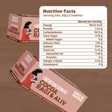Load image into Gallery viewer, Shatavari Ragi | Cocoa Ragi &amp; Aliv | Lactation Cookies for New Moms | 150g Each - Tots and Moms - BeNative Ventures Pvt. Ltd
