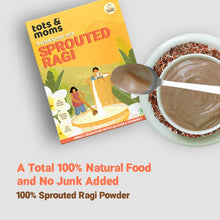 Load image into Gallery viewer, Sprouted Ragi Powder | 200g - Tots and Moms - BeNative Ventures Pvt. Ltd
