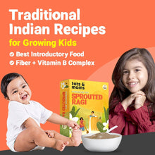 Load image into Gallery viewer, Sprouted Ragi Powder | 200g - Tots and Moms - BeNative Ventures Pvt. Ltd
