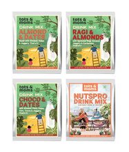 Load image into Gallery viewer, Trial Pack - Drink Mixes Combo 4 Packs - Tots and Moms - BeNative Ventures Pvt. Ltd
