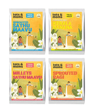 Load image into Gallery viewer, Trial Pack - Porridges Combo | Pack of 4 - Tots and Moms - BeNative Ventures Pvt. Ltd
