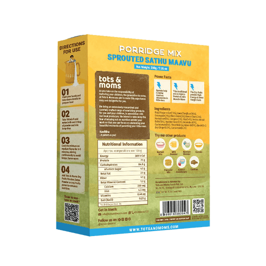 Weight Gaining Foods Combo - Pack of 4 - Tots and Moms - BeNative Ventures Pvt. Ltd