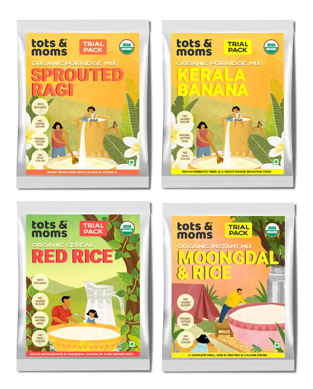 Trial Pack - First Foods Combo 4 Packs