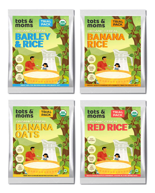 Trial Pack - Cereals Combo 4 Packs