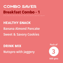 Load image into Gallery viewer, Breakfast Combo 1 - Pack of - 3
