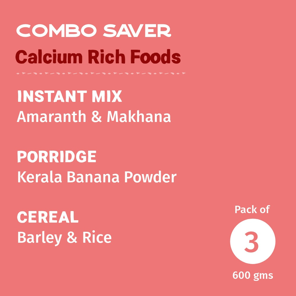 Calcium Rich Foods Combo - Pack of 3