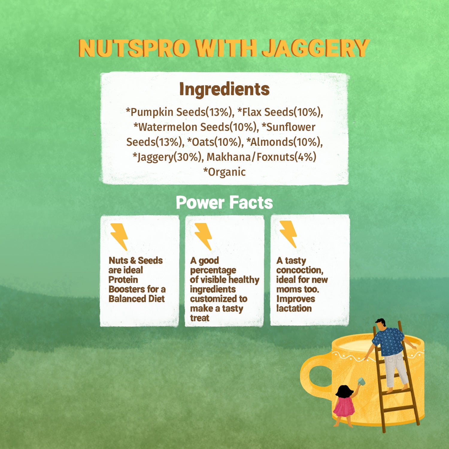 Nutspro with Jaggery Drink Mix - 200g