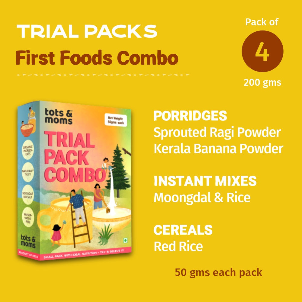 Trial Pack - First Foods Combo 4 Packs