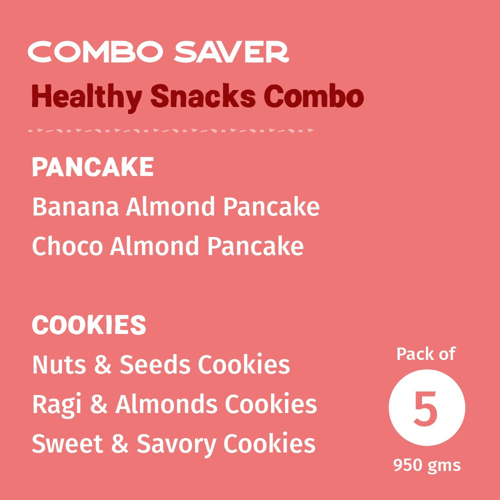 Healthy Snacks Combo  - Pack of 5