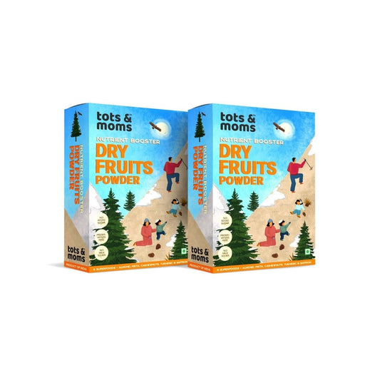 Dry Fruits Powder - Pack of 2 | 100g each - Tots and Moms - BeNative Ventures Pvt. Ltd