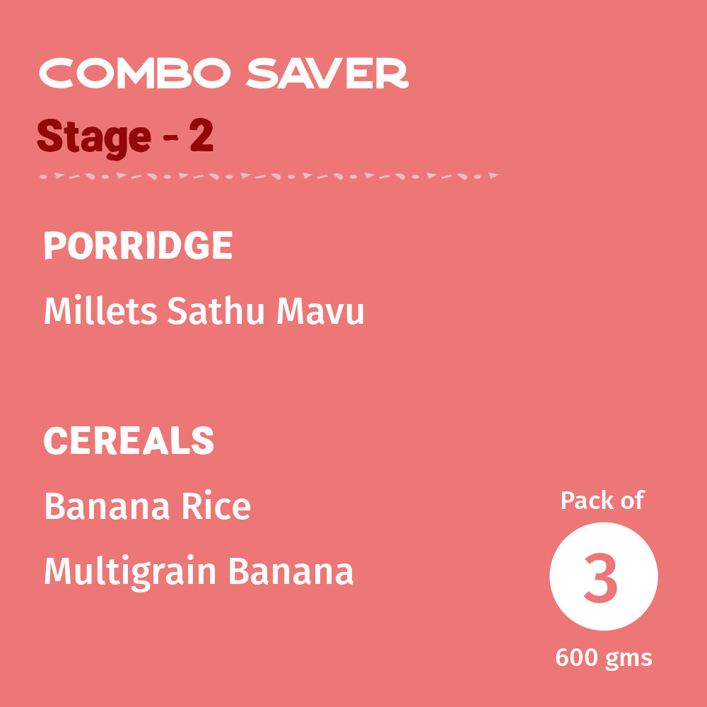 Stage 2 Combo- Pack of 3